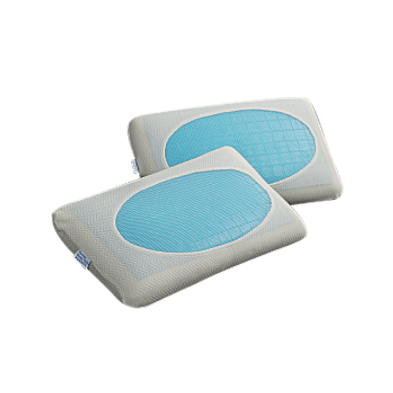 Bantal Gel Pendingin Lembaran Gel Pendingin Super Lembut Menutupi Bantal Busa Memori Bantal Pijat Pereda Sakit Tulang Belakang Leher