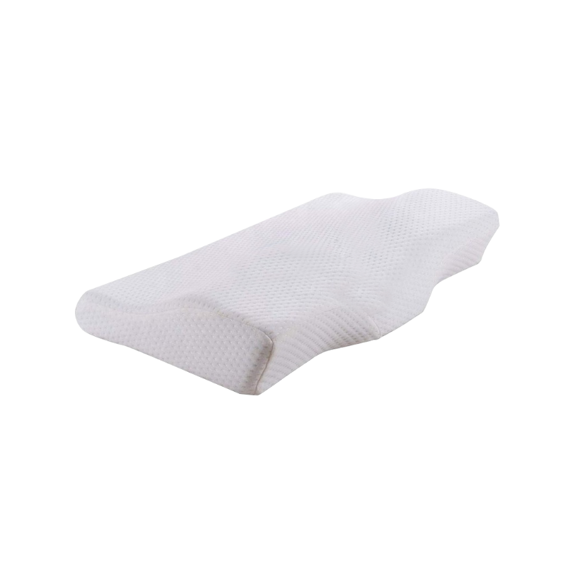Bantal Busa Memori Kontur Tempat Tidur Bantal Leher Arang Bambu Bantal Perawatan Serviks Ortopedi untuk Tidur Samping dan Belakang