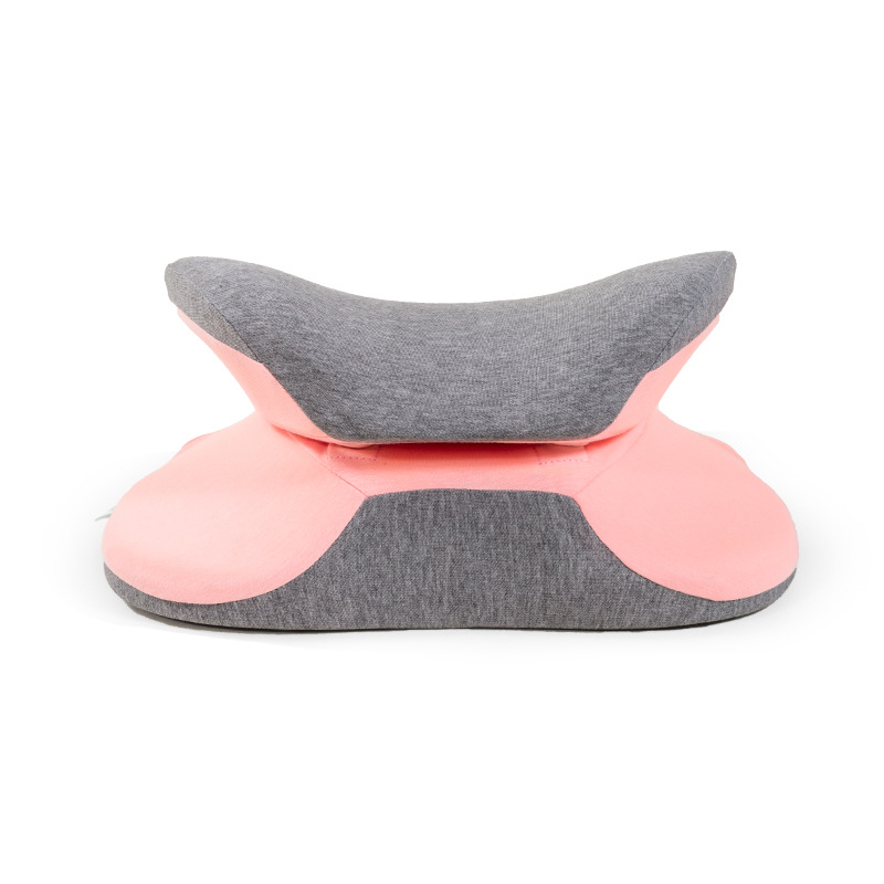 Bantal Tidur Siang Kantor Multifungsi Bantalan Pinggang Penggunaan Ganda Bantal Tidur Berbaring Busa Memori Bantal Tidur Artefak Tidur Siang Siswa