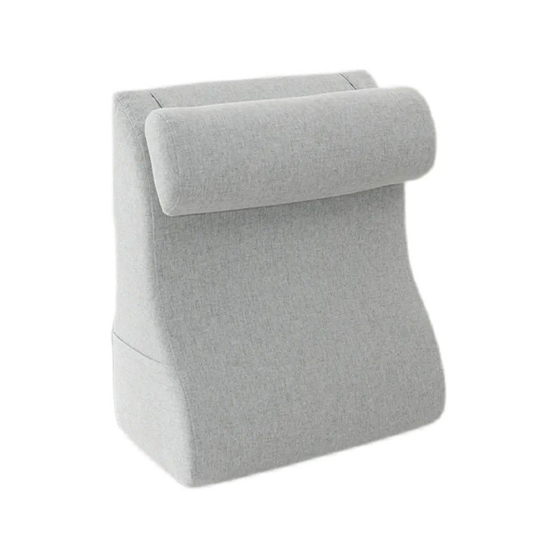 Bantal segitiga tempat tidur bantal besar sofa tunggal yang dapat dilepas dan dicuci sandaran kepala pinggang tatami sandaran kepala tas lembut