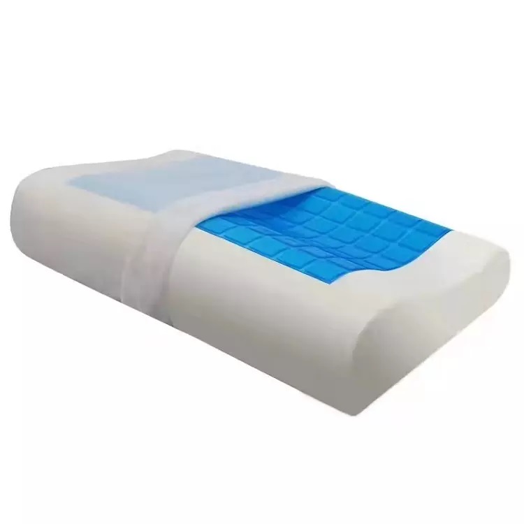 Penjualan Terlaris Pabrik Bantal Tempat Tidur Nyaman Bantal Pendingin Gel Infus Bantal Visco